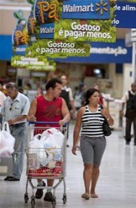 Walmart store in Brazil