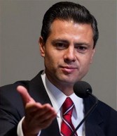 Enrique Pena Nieto, governor of the state of Mexico