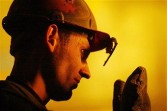 Ukrainian steel worker