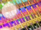 A high-tech silicon wafer