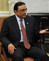 Asif Ali Zardari, president of Pakistan