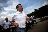 Ollanta Humala, presidential election favourite in Peru