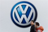 Volkswagen logo in China