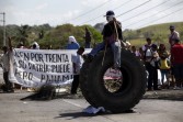 Indigenous Panamanians protest recent changes to the country's mining law