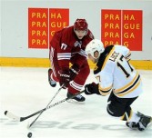 Boston Bruins v Phoenix Coyotes in Sazka Arena October 2010