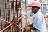 South African construction worker South African construction worker