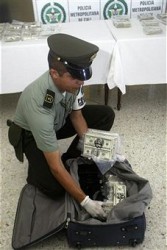 Colombian police officer