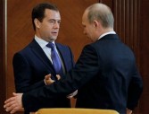 Medvedev and Putin