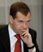Russia's President Dmitry Medvedev