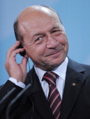 Trajan Basescu, president of Romania. Nov 2011
