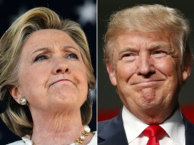 Hillary Clinton and Donald Trump