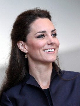 TO GO WITH AFP STORY BY NATHALIE AURIOL Kate Middleton