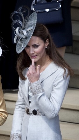 Royals Attend The Order Of The Garter Service Duchess of Cambridge