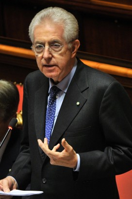 Mario Monti lays out his economic reform plans to Italy's parliament
