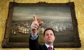 Nick Clegg Gives A Press Conference Marking The End Of The Parliamentary Term Nick Clegg